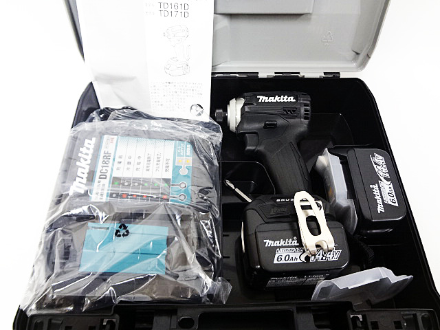 電動工具】マキタの充電式インパクトドライバTD161DRGXの買取 | 栃木県