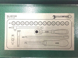 スタビレー　ソケットレンチセット　40/13/6-2