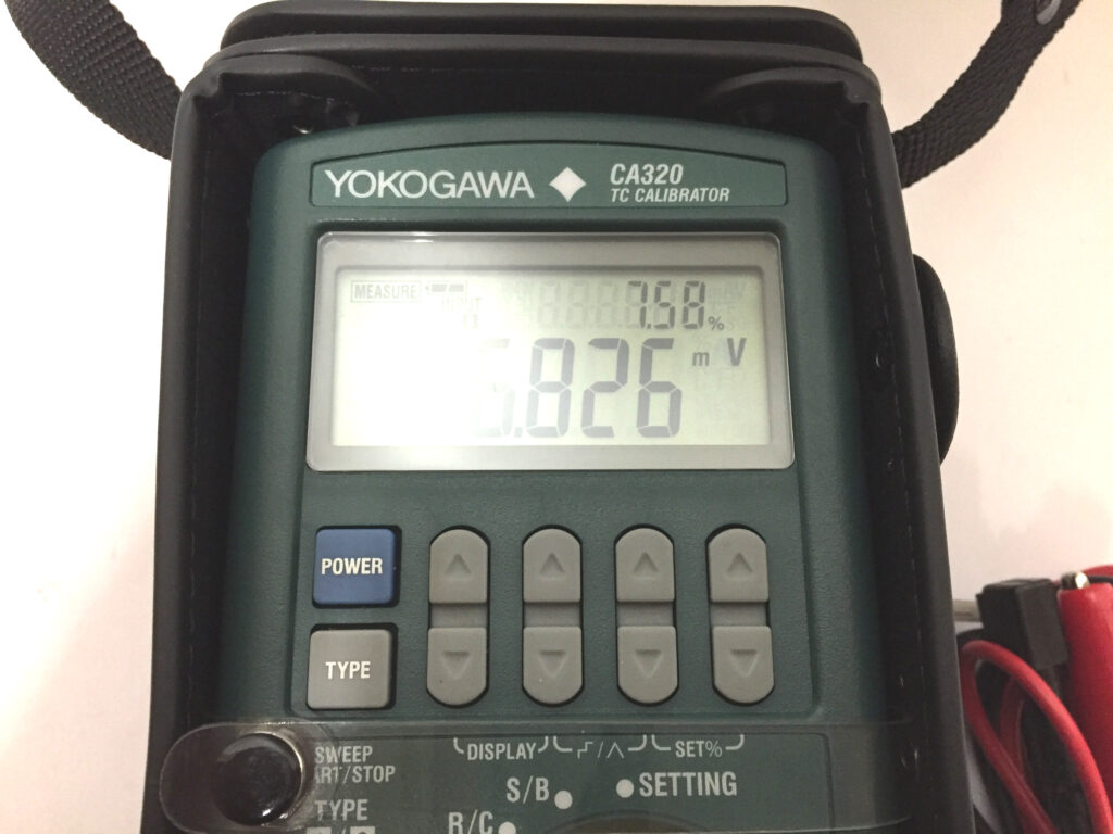 YOKOGAWA　熱電対キャブリレータ　CA320-3