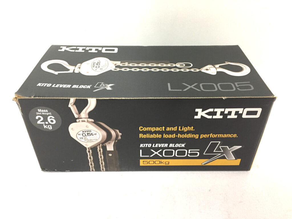 KITO　レバーブロック　LX005未使用品-1